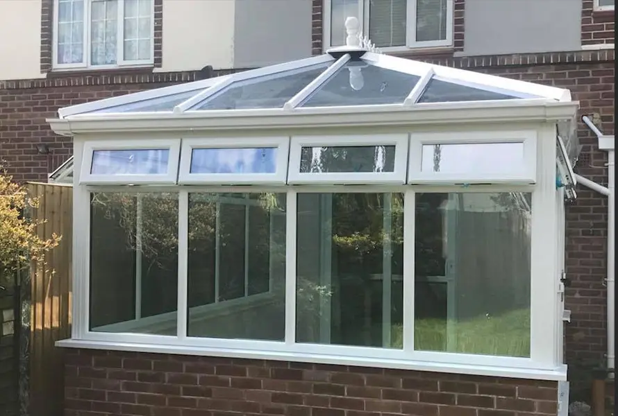 Classic white conservatory